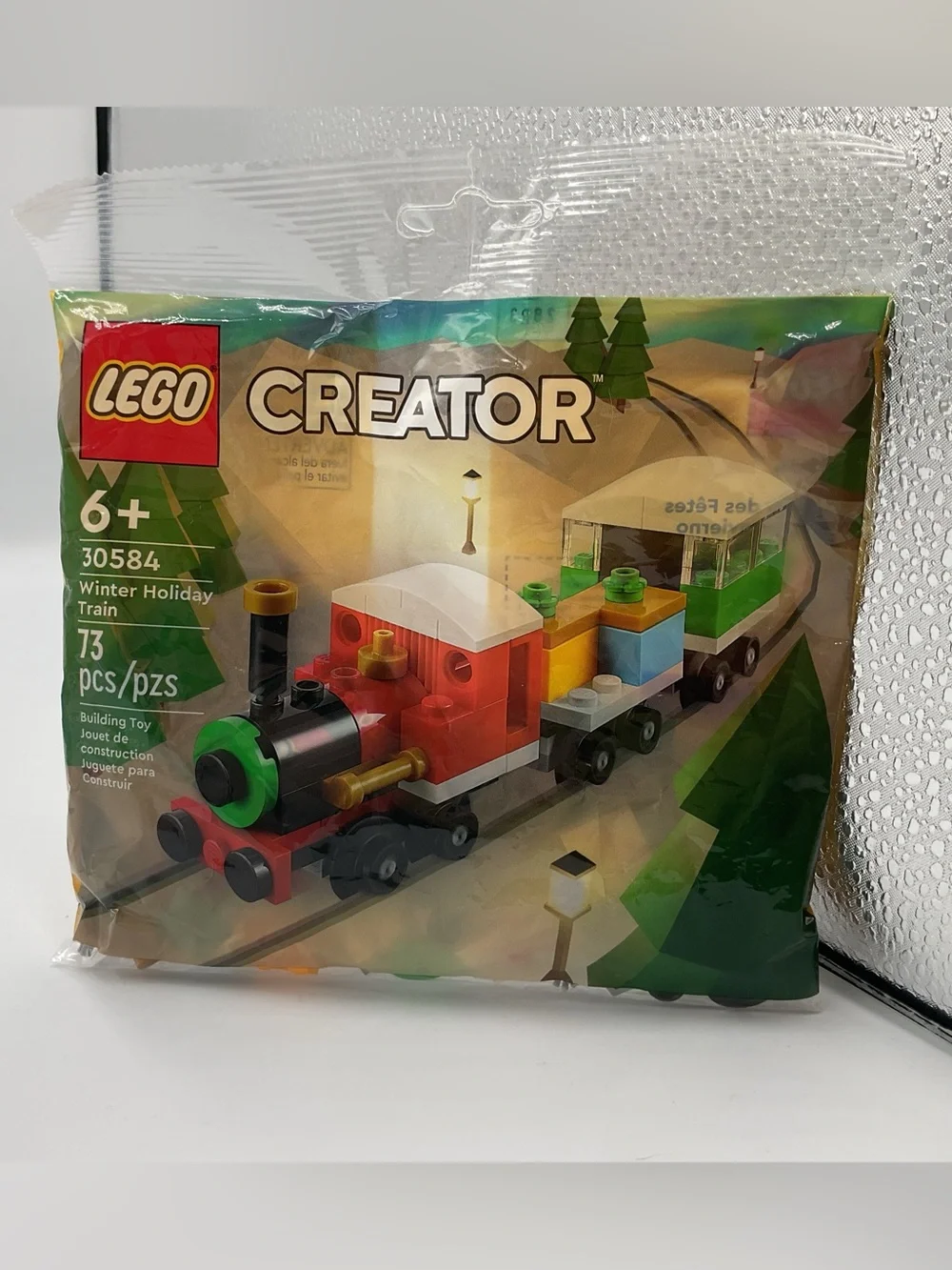Lot x3 Poly Bag Lego Sets City 30640 Race Car Creator Train 30584 Animal 30689